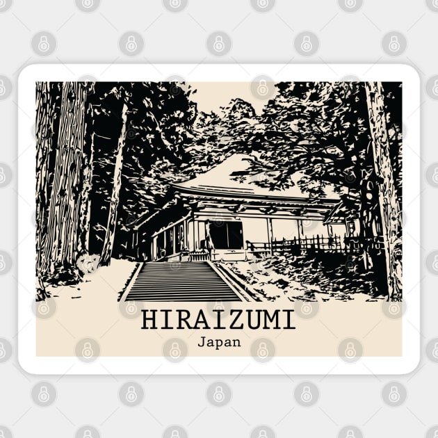 Hiraizumi - Japan Magnet by Lakeric